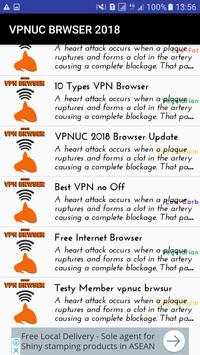 Fast Vpn UC Browsr 2018 Guide Feature Internet screenshot 1