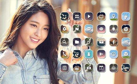 Daily Seolhyun launcher theme screenshot 1