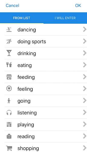 WaidApp - What am I doing App screenshot 4