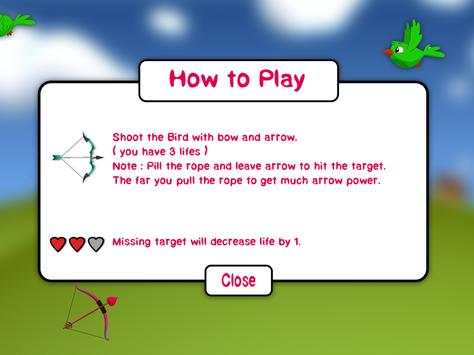 Birds Hunting Archery screenshot 7