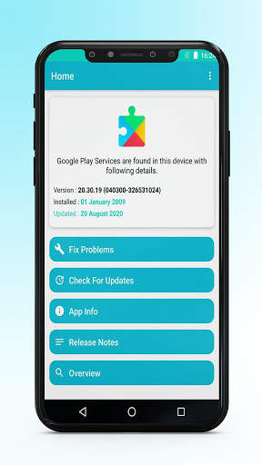 Fixing & Update Info Play Services screenshot 1
