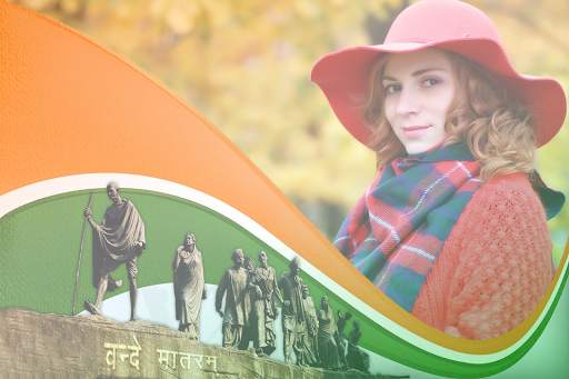 Indian Flag Photo Editor - 26 January Photo Editor screenshot 1