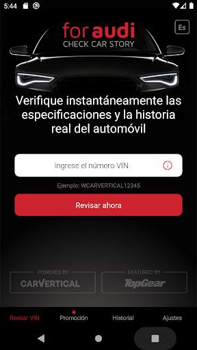 Check Car History For Audi screenshot 1