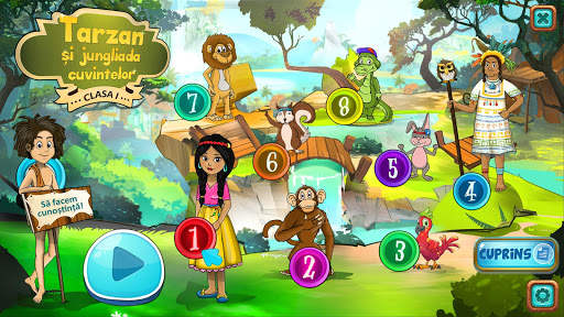 Tarzan și jungliada cuvintelor screenshot 1