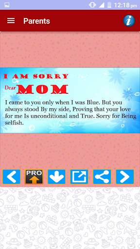 Sorry Cards & Picture Messages screenshot 7