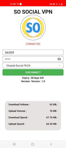 SO SOCIAL VPN screenshot 3