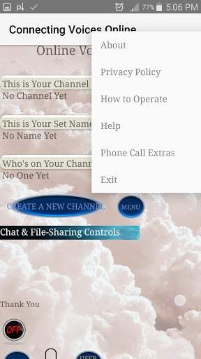Four Way WiFi Walkie Talkie Radio & More screenshot 4