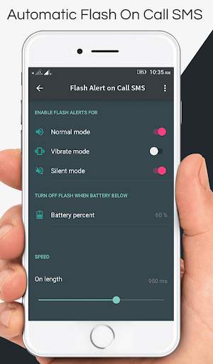 Flash Alert On Call  SMS screenshot 3