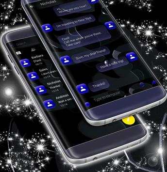 Sms Black Themes screenshot 2