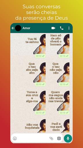 Jesus Disse - Figurinhas para WhatsApp screenshot 7