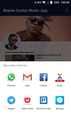 Bennie Gunter Music App screenshot 3