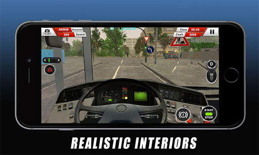 Euro Coach Bus Driving - offroad drive simulator screenshot 3