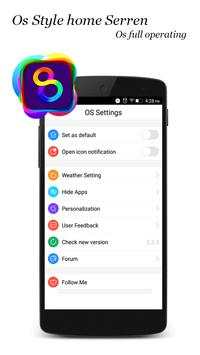 OS Launcher for Phone 7 screenshot 2