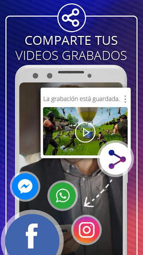 Grabador de pantalla - Captura de video con sonido screenshot 8