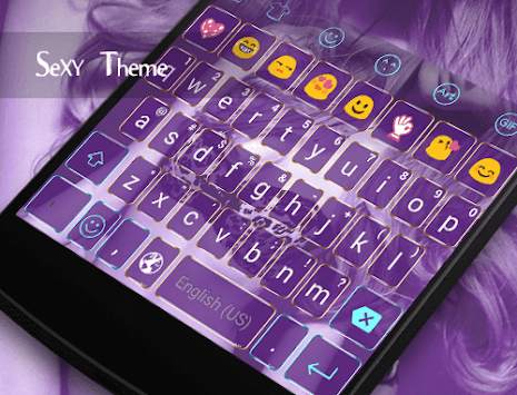 Emoji Keyboard-Sexy Girl screenshot 6