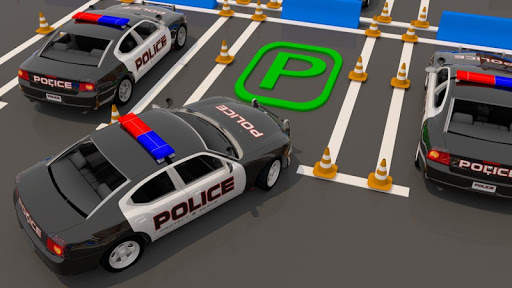 Modern Police Car Parking : Real Car Parking 3D screenshot 2