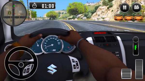 Driving Suv Suzuki Car Simulator screenshot 2