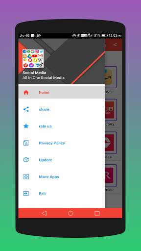 All In One Social Media App 2021- All Shopping App screenshot 3