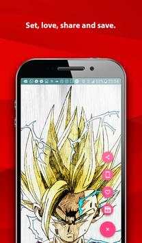 Fanart Teen Gohan SSJ2 Live Wallpaper screenshot 4