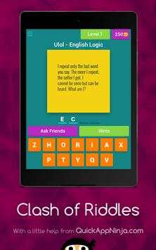 Clash of Riddles - Best Conundrums and Enigmas screenshot 11