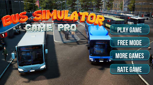 Bus Simulator Coach Pro 3D bus games screenshot 1