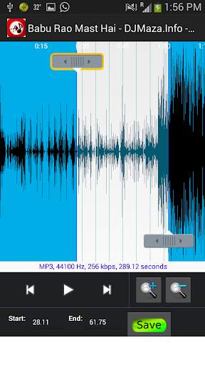 Audio Video Cutter screenshot 2