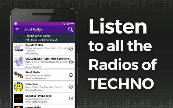 Techno Music Radio screenshot 1