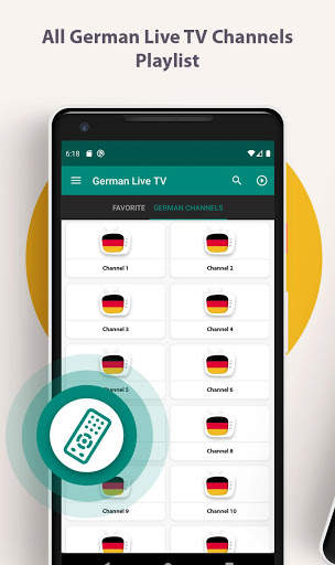 German - Free Live TV (Show, Sports,Entertainment) screenshot 3