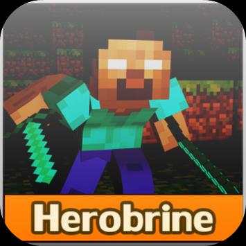 Herobrine Mod for Minecraft PE screenshot 1