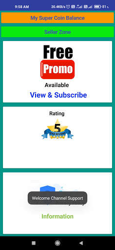 Channel Support - View Subscribe Watchtime screenshot 5