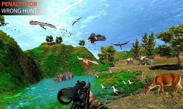 Flying Desert Birds Hunting Season 2018 screenshot 1