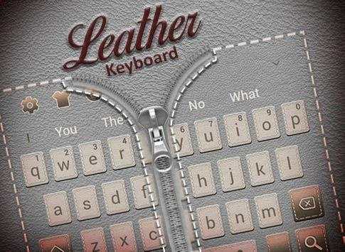 Luxury Cool Leather Keyboard स्क्रीनशॉट 5