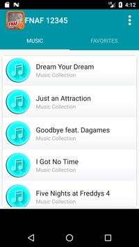 FNAF Songs 12345 Full screenshot 2