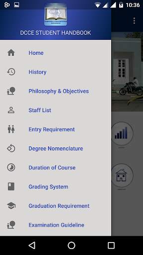 DCCE Student Handbook screenshot 2
