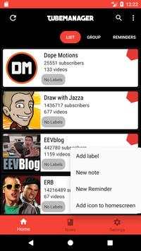 Tube Manager for Youtube screenshot 2