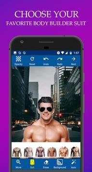 Men Body Suit Photo Editor : Abs, Beard, Tattoo screenshot 1