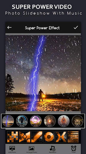 Super Power Effect Video Maker screenshot 5