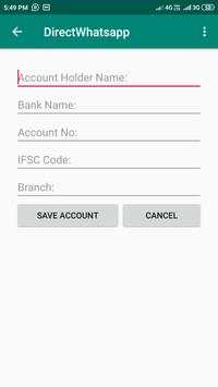 Direct WhatsApp Chat Without Adding Contact Number screenshot 5