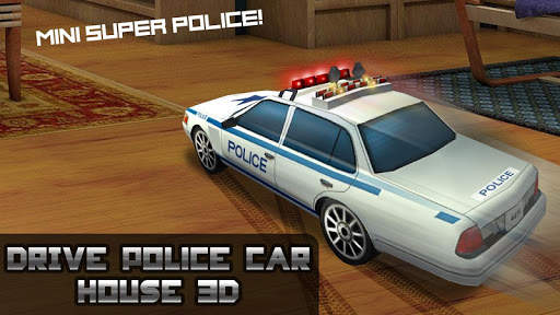 Drive Police Car House 3D screenshot 2