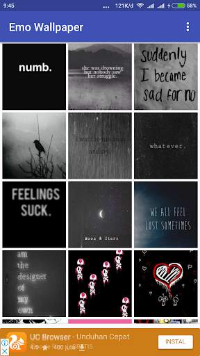 Emo Wallpaper screenshot 1