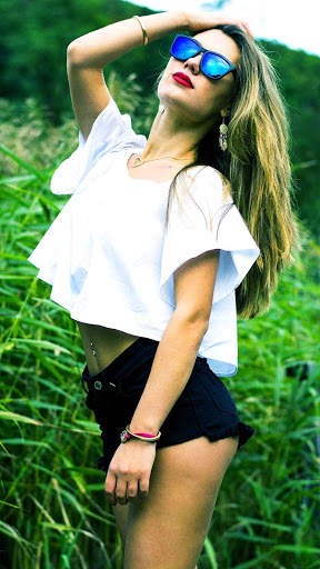 Beautiful Girl APUS Live Wallpaper screenshot 5