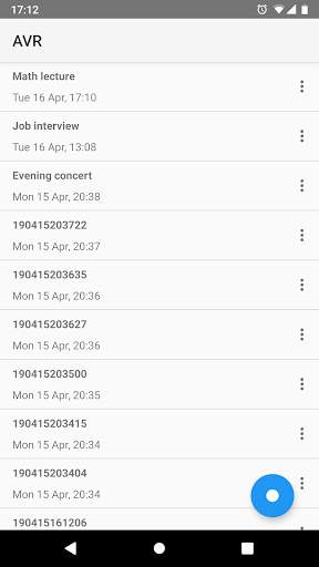 All Voice Recorder - Dictaphone app screenshot 2