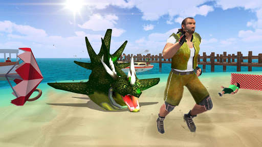 Shark Dragon Simulator screenshot 2
