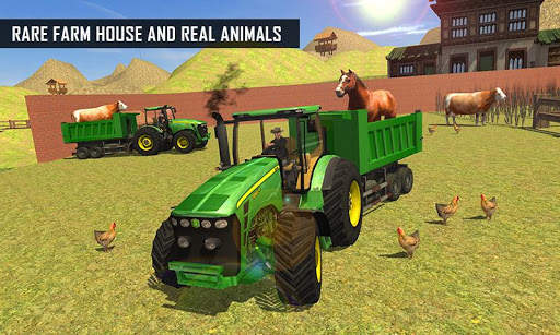 Real Offroad Farm Tractor Driving : Driving Game screenshot 7