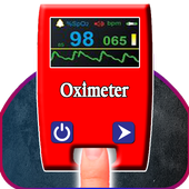 FingerPrint Pulse Rate Oximeter Spo2 Prank icon