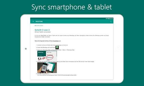 Tablet for WhatsApp / Whatsweb screenshot 3