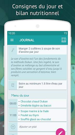Régime Dukan est l’application officielle screenshot 3
