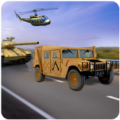 Army Commando Highway War Shooting 3D icon