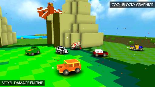 Blocky Demolition Derby screenshot 2