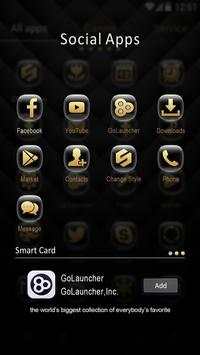 Magic Gold GO Launcher Theme screenshot 3